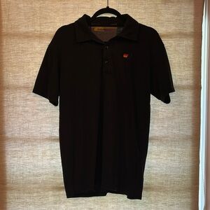 Aviator Nation Black Polo Shirt Casual Style